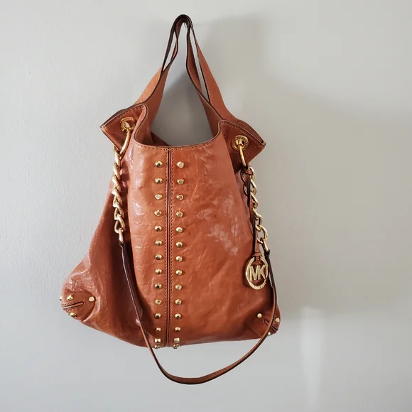 EUC Michael Kors Uptown Astor Brown Hobo Bag - Picture 2 of 15